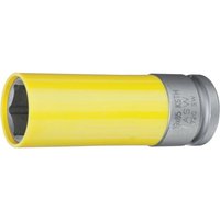 ASW - Kraft- Steckschlüsseleinsatz mit Kunststoff-Hülse 1/2' 19x85mm von ASW