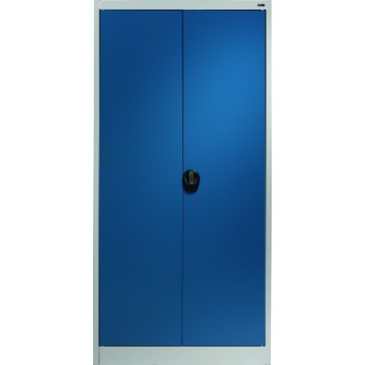 STAbl. Flgltürschr.1950x950x420 enz.blau/li.gr. 4 Bo von Forum