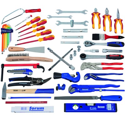 Sanitar-Werkzeugsatz 54-teilig Sanitar-Werkzeugsatz 54-teilig von Forum