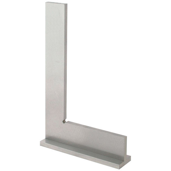 forum® - Anschlagwinkel DIN 875/I B rostfrei, 75 x 50mm von Forum