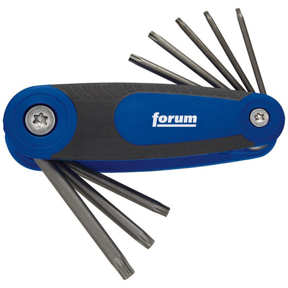 forum® - Handklapphalter für TORX®, 8-teilig, T9-T40 von Forum