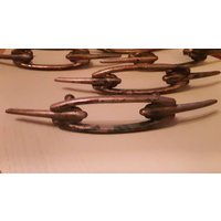 Natürliche Alter Patina Atomic Mid Century Schublade Ziehen von ForwardMotionDesigns