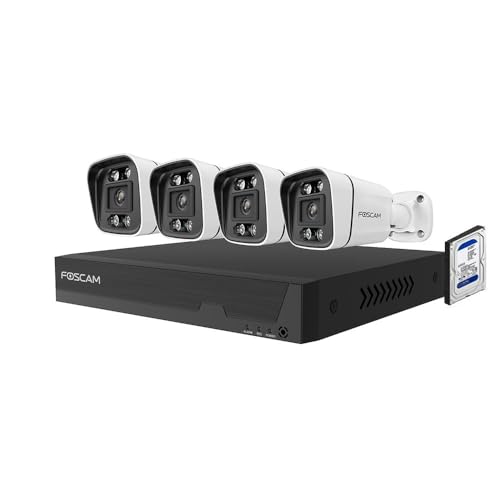 Foscam FNA108E-B4-2T IP-Videoüberwachungs-Kit von Foscam