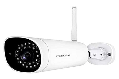 Foscam G4P 2K/4MP IP Kamera WiFi Überwachung Innen/Außen, Menschliche Erkennung, Nachtsicht, kompatibel mit Alexa (P2P, IP66, ONVIF) von Foscam