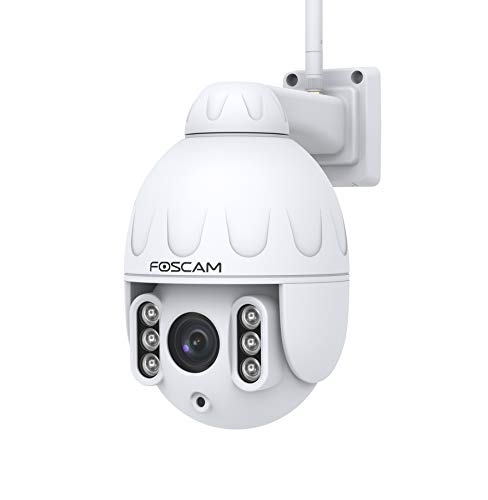 Foscam SD4 fscsd4 WLAN IP Überwachungskamera 2304 x 1536 Pixel, 20 W, 12 V, Multicolor, 1 Stück (1er Pack) von Foscam