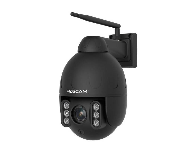 Foscam Überwachungskamera FOSCAM SD4 4 MP Dual-Band WLAN PTZ Dome (Außenbereich, Innenbereich, 4-fach optischer Zoom, Intelligente Erkennung & Push-Benachrichtigung, IP66 Wasserfest, Nachtsicht bis 50m) von Foscam