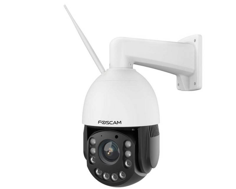 Foscam Überwachungskamera FOSCAM SD4H 4 MP Dualband WLAN PTZ Dome (mit 18-fachem optischem Zoom, Zwei-Wege-Audio, KI-Erkennung) von Foscam