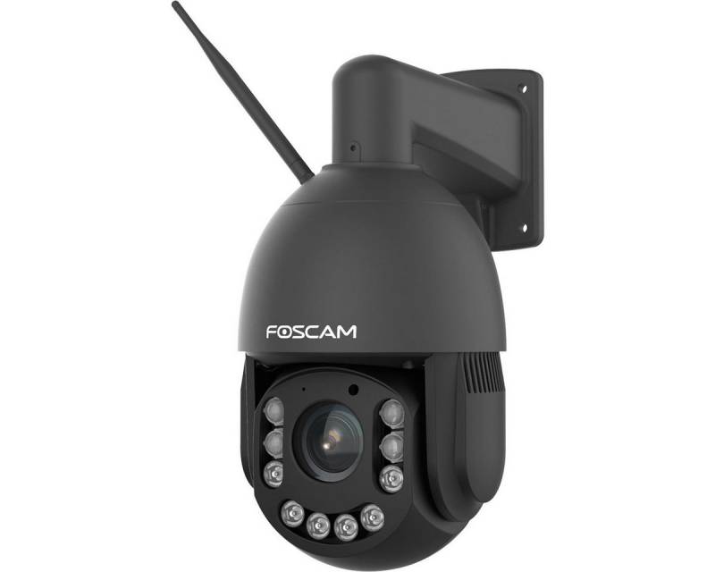 Foscam Überwachungskamera FOSCAM SD4H 4 MP Dualband WLAN PTZ Dome (mit 18-fachem optischem Zoom, Zwei-Wege-Audio, KI-Erkennung) von Foscam