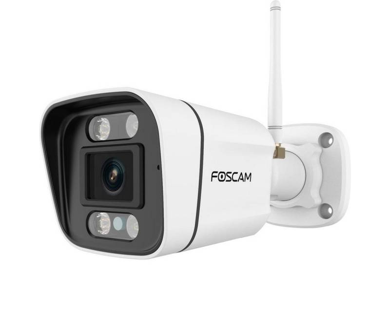 Foscam Überwachungskamera FOSCAM V5P 5 MP Dual-Band WLAN (mit integriertem Scheinwerfer und einer Alarmsirene, Zwei-Wege-Audio) von Foscam