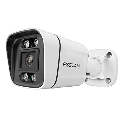 Foscam V5EP (White) LAN IP Überwachungskamera 3072 x 1728 Pixel, 5 W, 12 V, Multicolor von Foscam