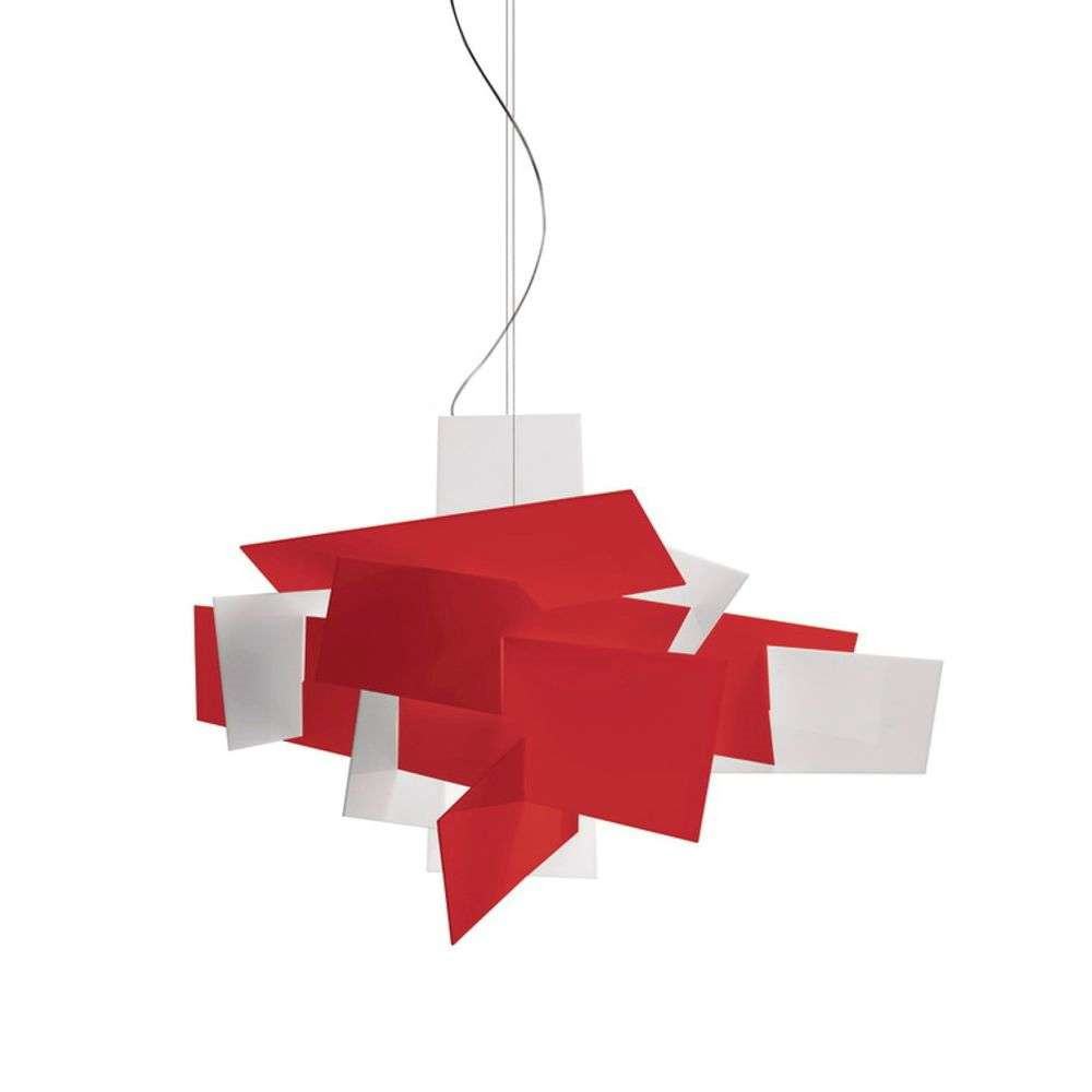 Foscarini - Big Bang LED Large Pendelleuchte Dimmbar Rot von Foscarini