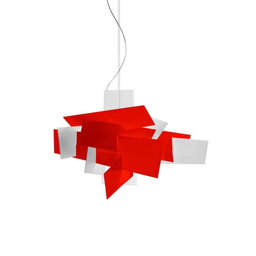 Foscarini - Big Bang LED Pendelleuchte Dimmbar Rot von Foscarini