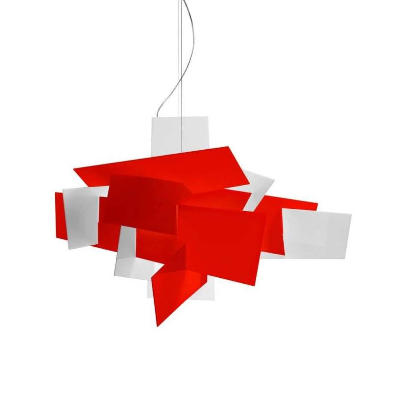 Foscarini - Big Bang LED Pendelleuchteleuchte Dimmbar 10m Rot Foscarini von Foscarini