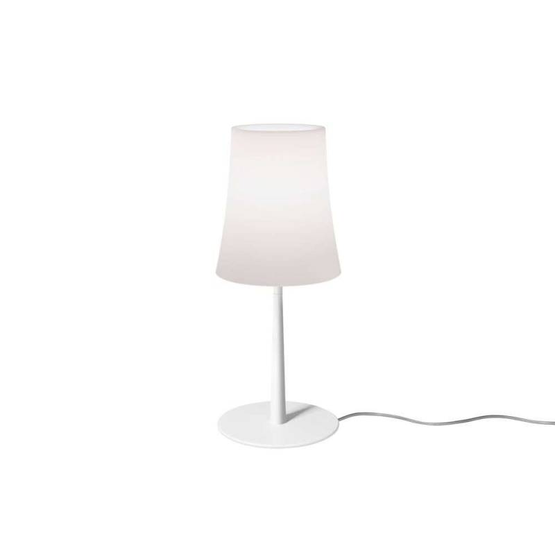 Foscarini - Birdie Easy Tischleuchte Opaque White von Foscarini