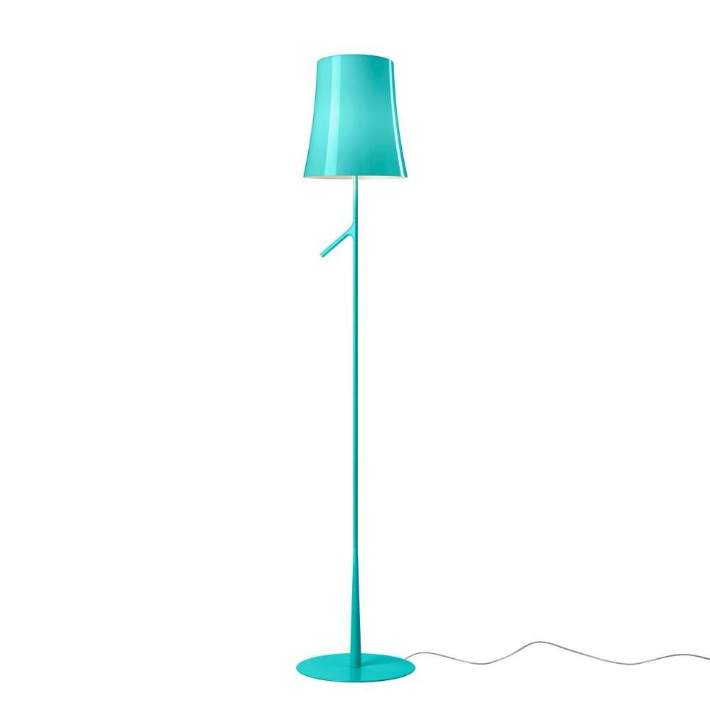 Foscarini - Birdie LED Stehleuchte m/Dimmer Verde Aqua von Foscarini