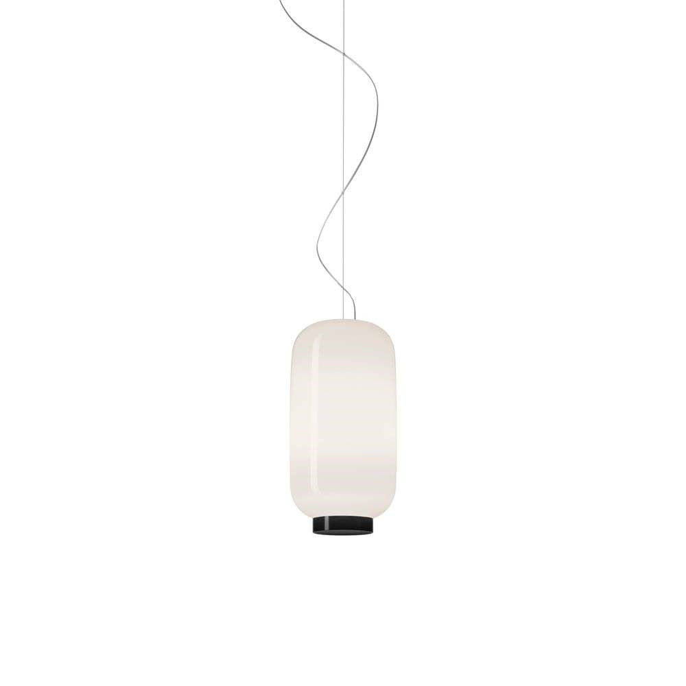 Foscarini - Chouchin 2 Reverse LED Pendelleuchte White/Black von Foscarini