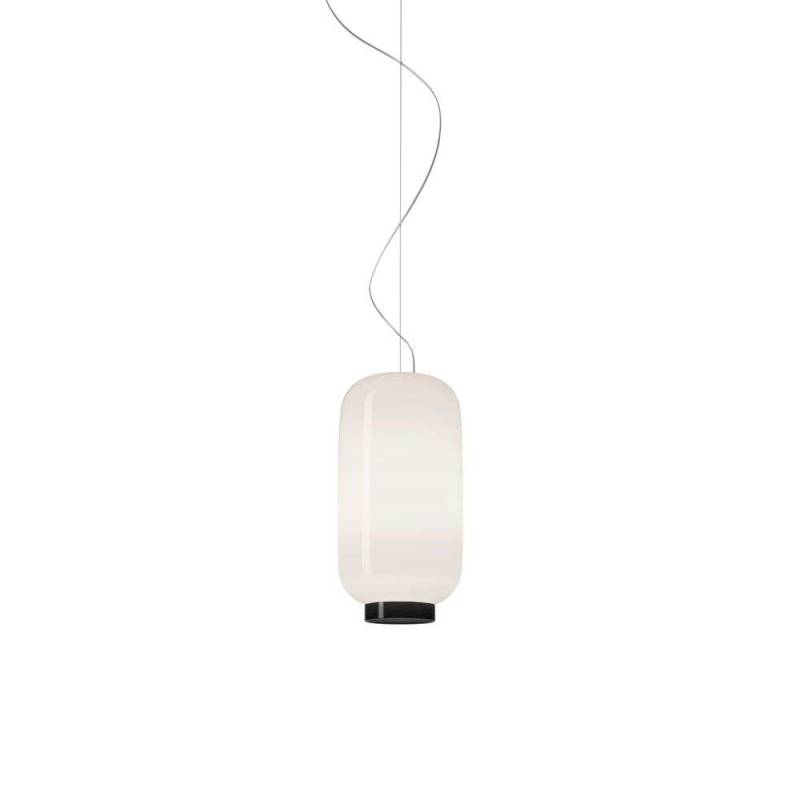 Foscarini - Chouchin 2 Reverse LED Pendelleuchte White/Black von Foscarini