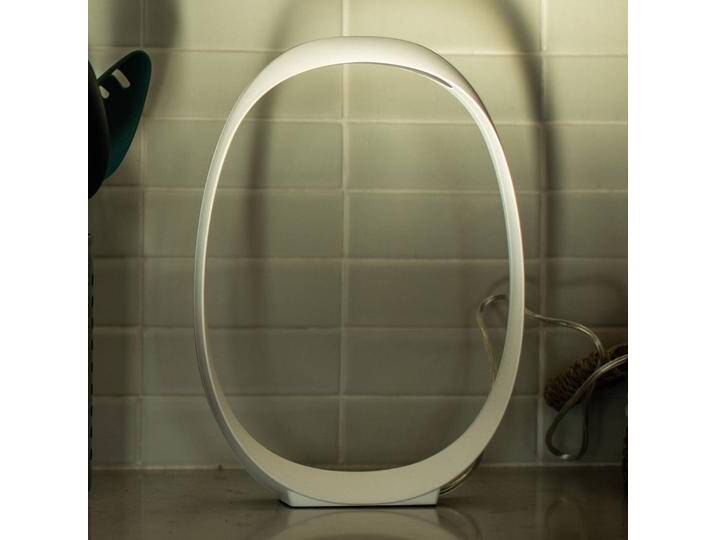 Foscarini Design Tischlampe Anisha, dimmbar, weiß / opal, für Wohn- / Esszimmer, Kunststoff, Design, Tischlampe von Foscarini