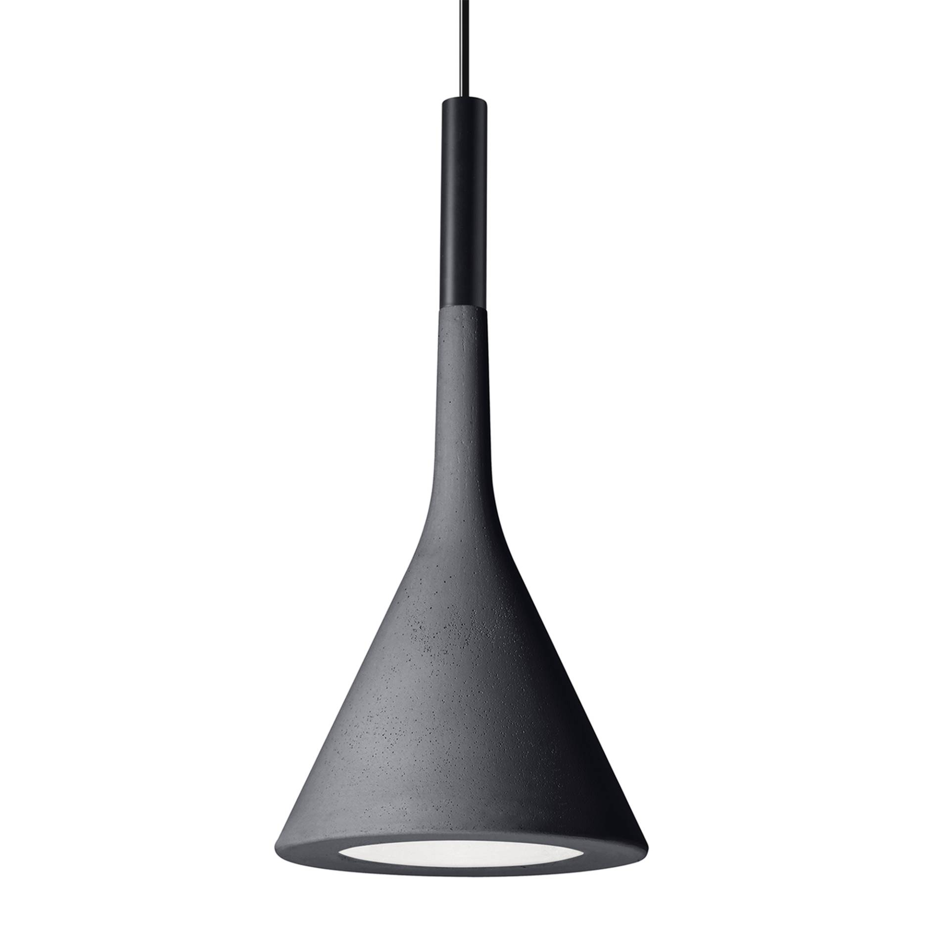 Foscarini - Aplomb GU10 Pendelleuchte - anthrazit/H x Ø 36x17cm/GU10/230V/50Hz/8W/Leuchtmittel nicht enthalten von Foscarini