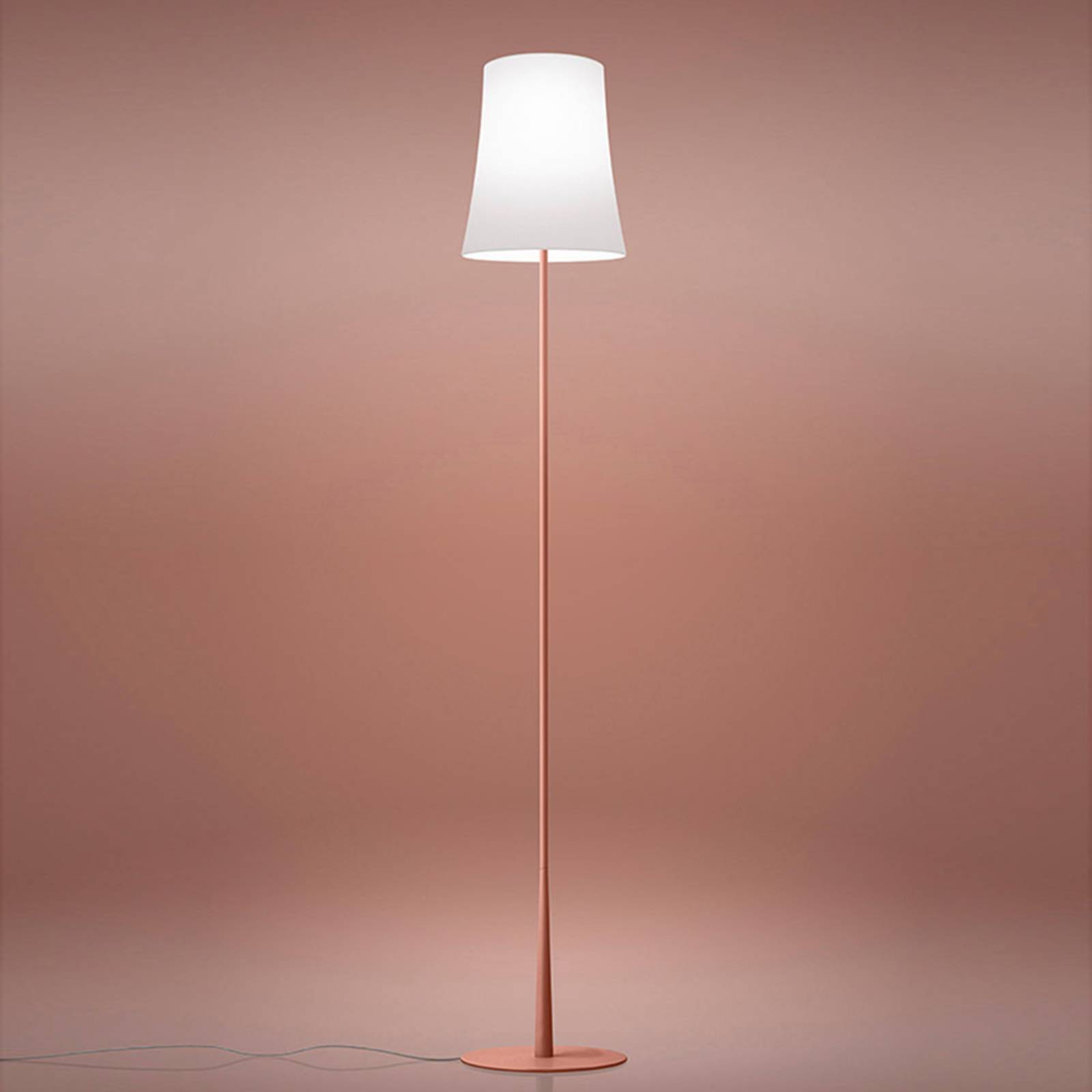 Foscarini Birdie Easy Stehleuchte ziegelrot von Foscarini