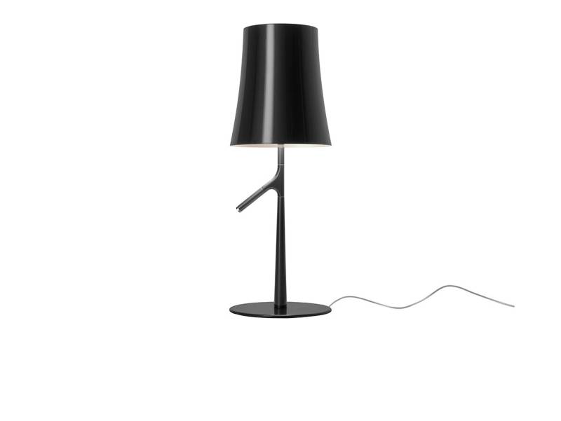 Foscarini - Birdie LED Piccola Tischleuchte m/Touch Dimmer Graphit von Foscarini