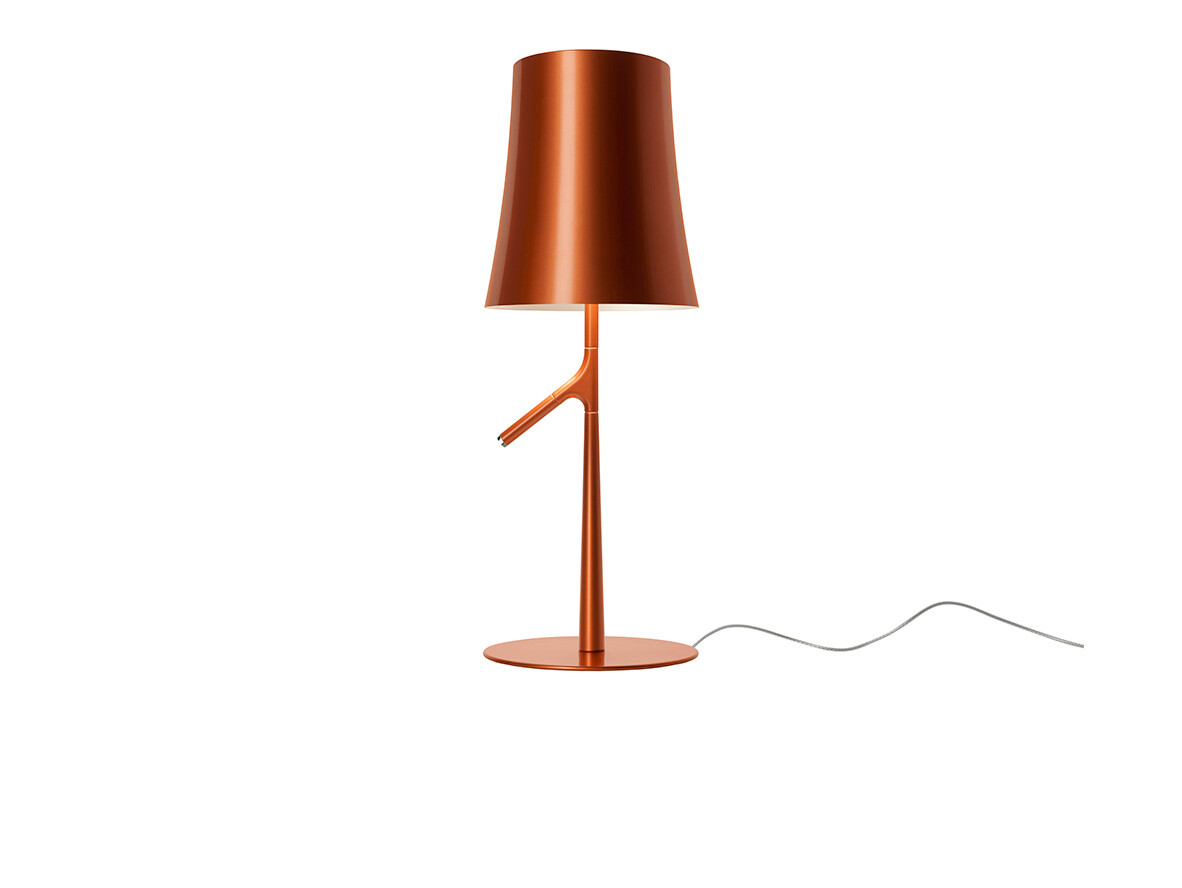 Foscarini - Birdie LED Piccola Tischleuchte m/Touch Dimmer Kupfer von Foscarini