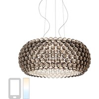 Foscarini Caboche Plus Grande MyLight Tunable White LED Sospensione grau von Foscarini
