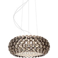 Foscarini Caboche Plus Media LED Sospensione grau, dimmbar von Foscarini