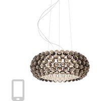 Foscarini Caboche Plus Media MyLight LED Sospensione grau von Foscarini