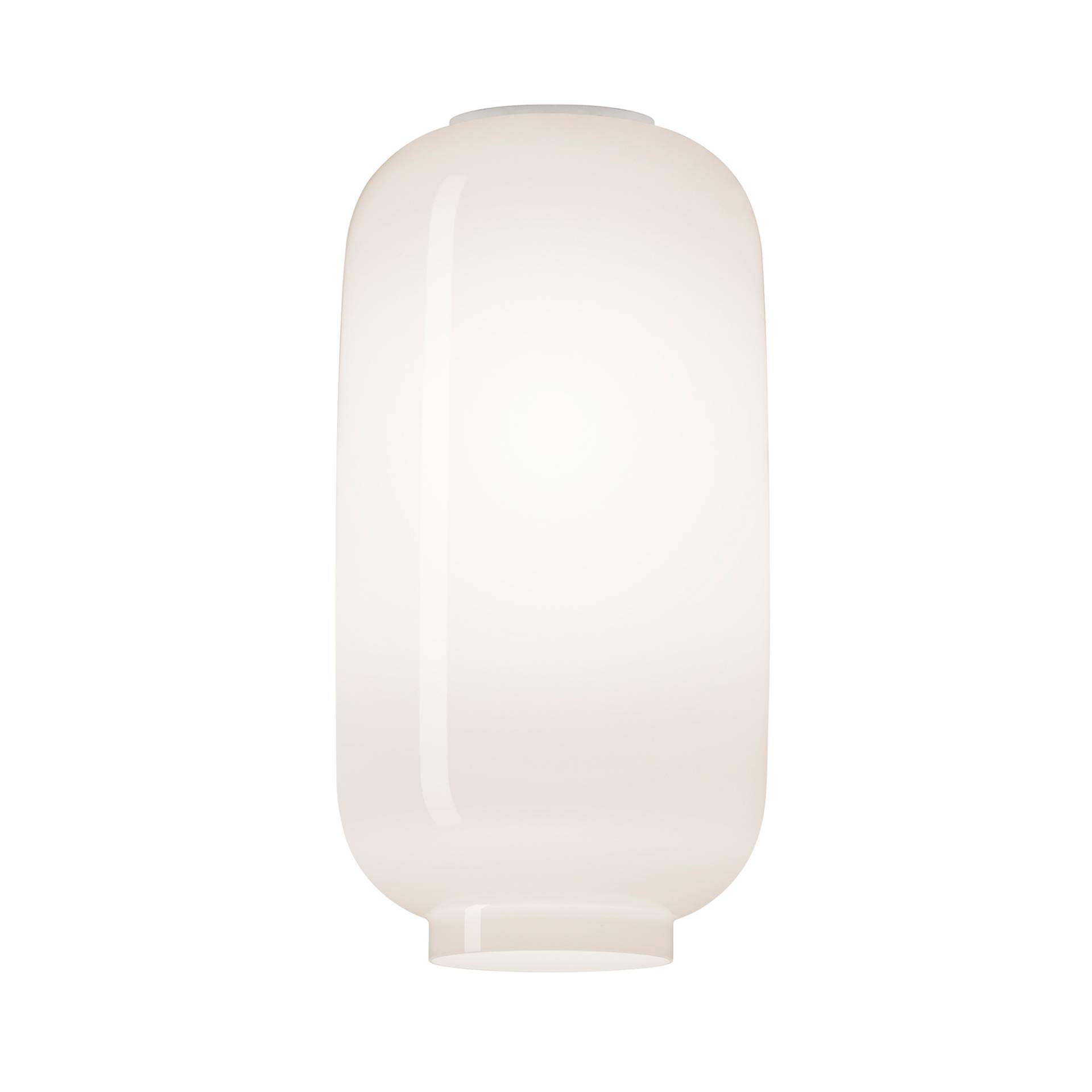 Foscarini - Chouchin 2 Reverse Deckenleuchte - weiß/lackiert/H x Ø 43x22cm/LED Retrofit/E27/220-240V/18W/2700K/2452lm/CRI>80/dimmbar via TRIAC von Foscarini