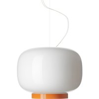 Foscarini Chouchin reverse LED Sospensione 1, weiß/orange von Foscarini