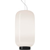 Foscarini Chouchin reverse LED Sospensione 2, weiß/schwarz, dimmbar von Foscarini
