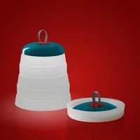 Foscarini Cri Cri LED Tavolo Akkuleuchte verde (grün) von Foscarini