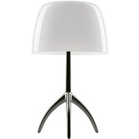 Foscarini Lumiere Grande Tavolo, mit Dimmer schwarzchrom / weiß von Foscarini