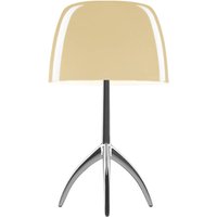 Foscarini Lumiere Grande Tavolo, mit Dimmer Aluminium / warmweiß von Foscarini