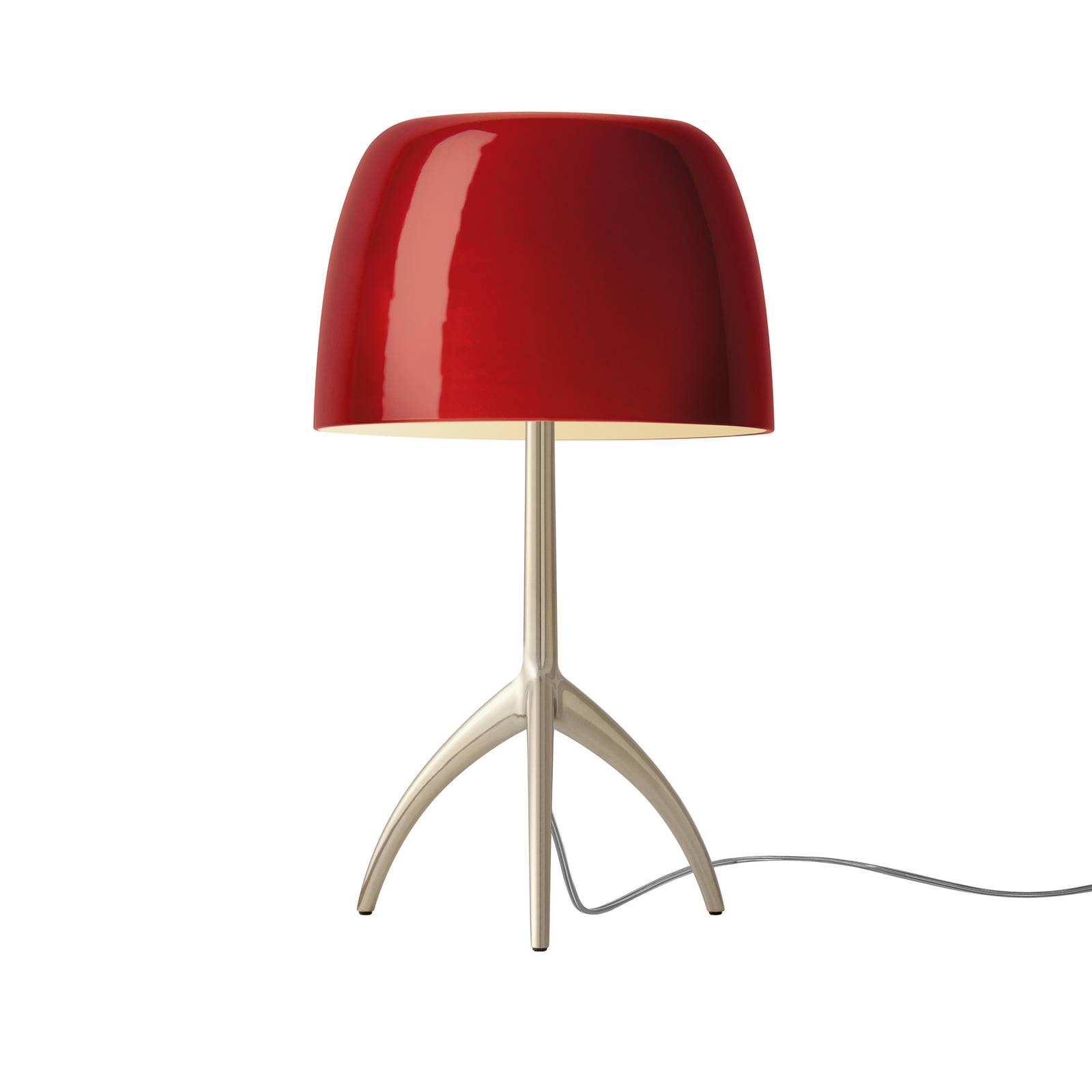 Foscarini Lumiere piccola creme/rot dimmbar von Foscarini