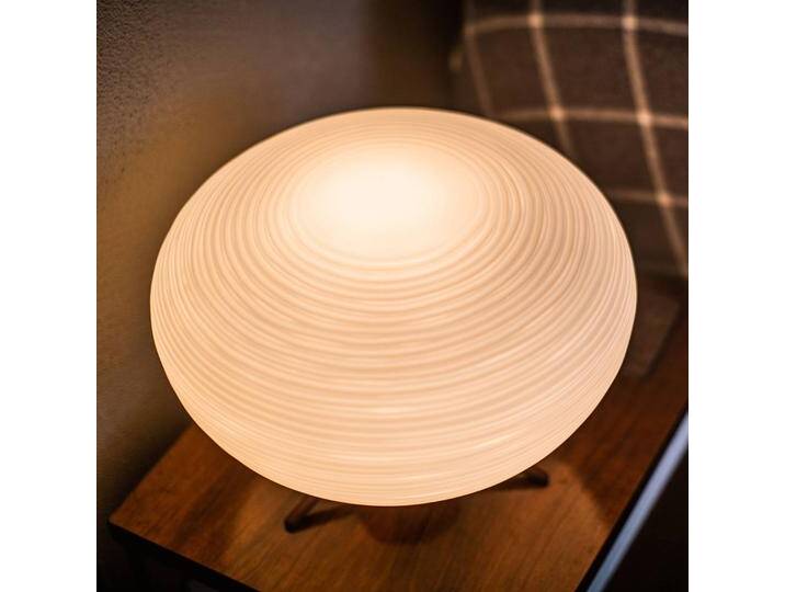 Foscarini Design Tischlampe Rituals 2, dimmbar, weiß / opal, für Wohn- / Esszimmer, Glas, Design, Tischlampe von Foscarini
