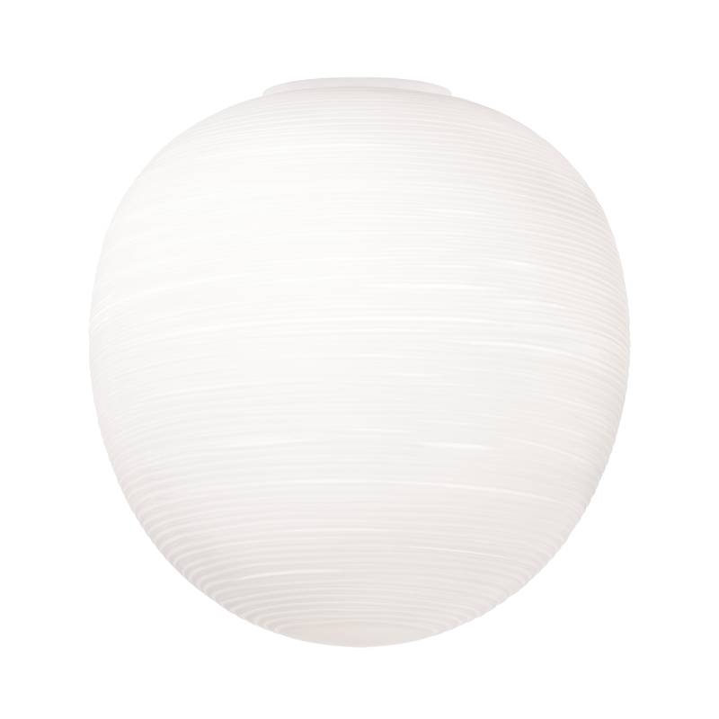 Foscarini - Rituals XL Deckenleuchte - weiß/satiniert/H x Ø 41x40cm/LED Retrofit/E27/220-240V/18W/2452lm/2700K/dimmbar via TRIAC von Foscarini