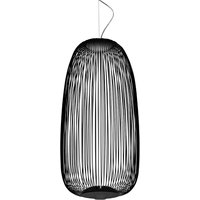 Foscarini Spokes 1 LED Sospensione, dimmbar nero (schwarz) von Foscarini