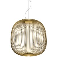 Foscarini Spokes 2 LED Sospensione oro (Gold) von Foscarini