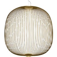 Foscarini Spokes 2 Large LED Sospensione oro (Gold) von Foscarini