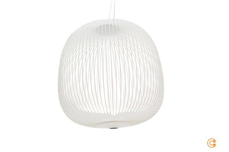 Foscarini Spokes Led Pendelleuchte 2 Lampe Leuchte Wohnzimmerleuchte Deckenlampe B-Ware von Foscarini