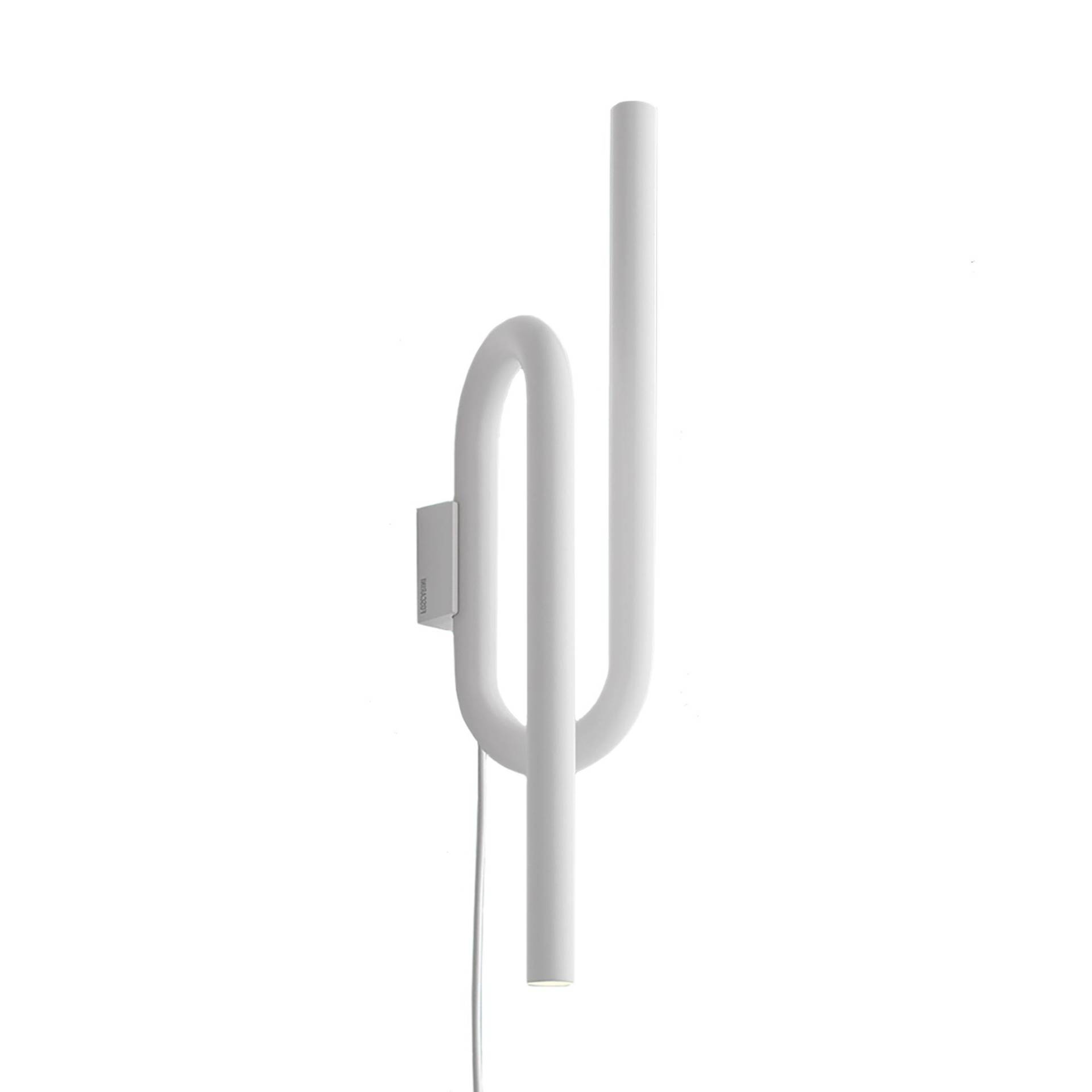 Foscarini - Tobia LED Wandleuchte - weiß/flüssiglackiert/BxH 11x40cm/2700K / 700lm / CRI>80 von Foscarini