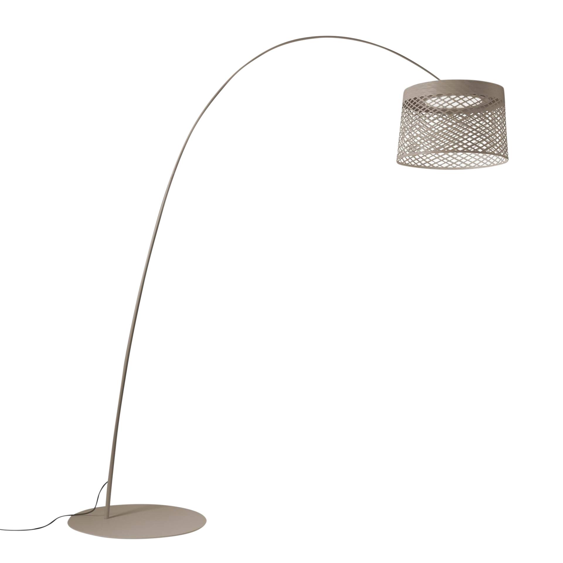 Foscarini - Twiggy Grid LED Außenstehleuchte - greige/H 190/280cm, B 170/200cm von Foscarini