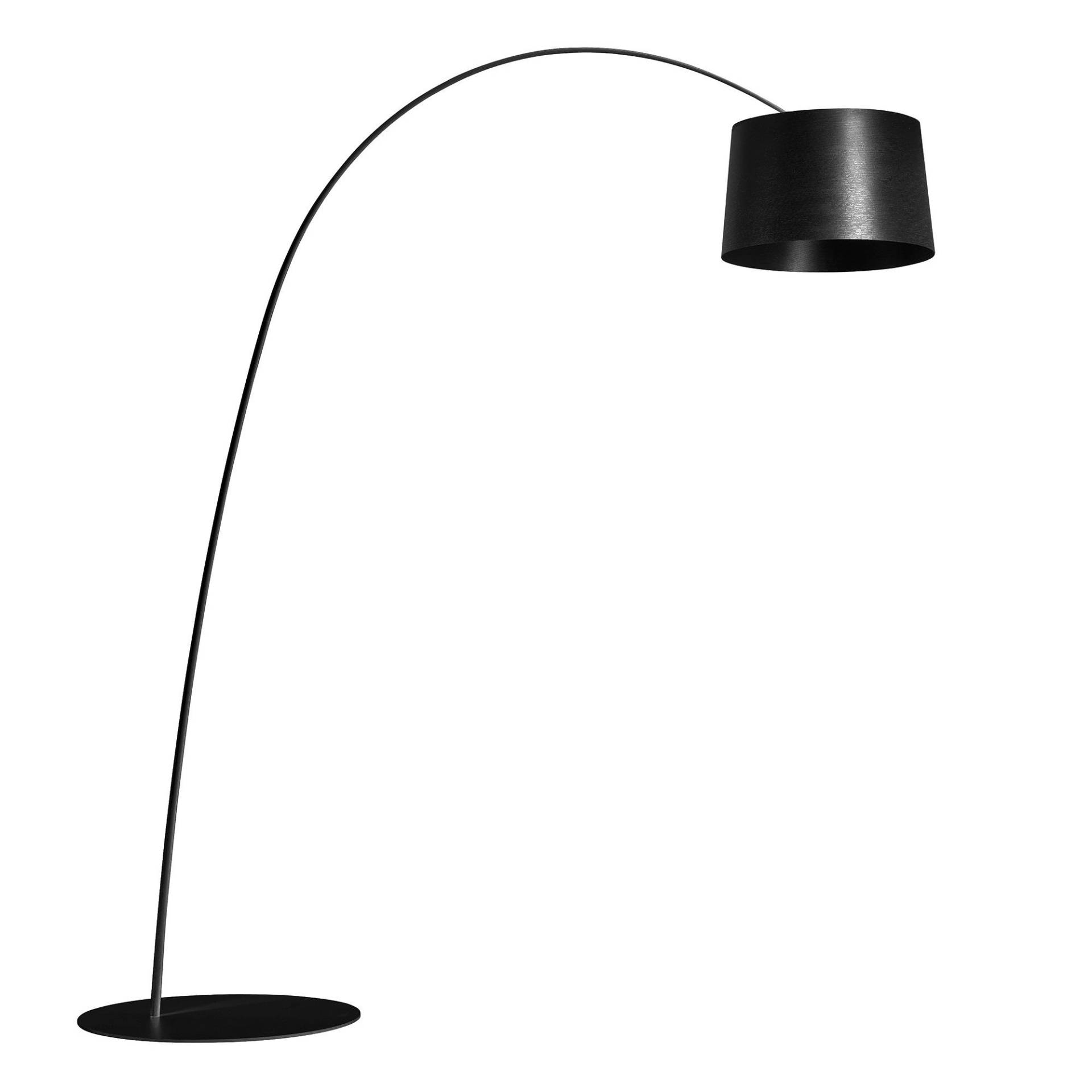 Foscarini - Twiggy LED Stehleuchte - schwarz/LxBxH 170x60x215cm/2700K/3840lm/CRI>90/ mit Dimmer von Foscarini