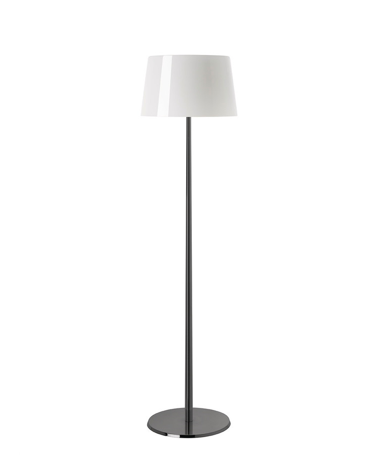 Foscarini - Lumiere XXL Stehleuchte Schwarz Chrom/Weiß von Foscarini