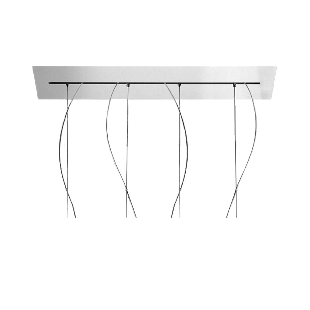 Foscarini - Rosone Multiple Linear Canopy White 90 cm von Foscarini