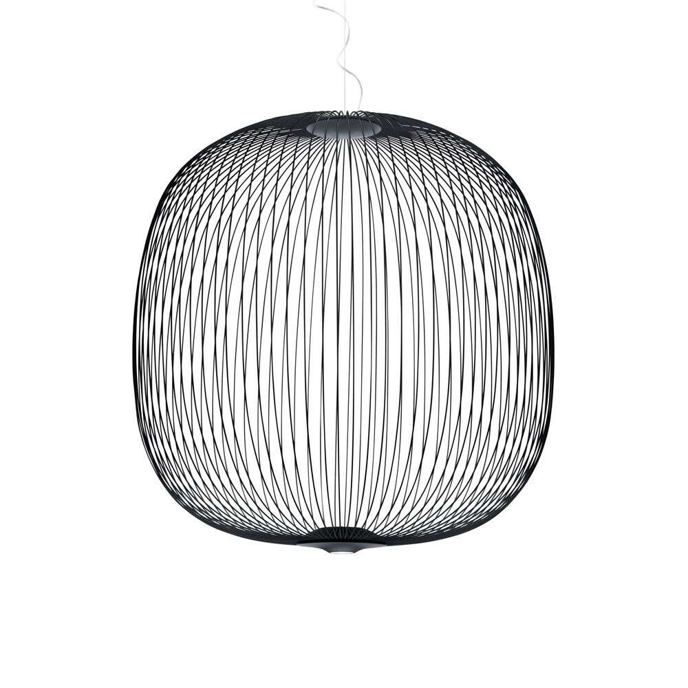 Foscarini - Spokes 2 Large LED Pendelleuchte Dimmbar Graphit von Foscarini