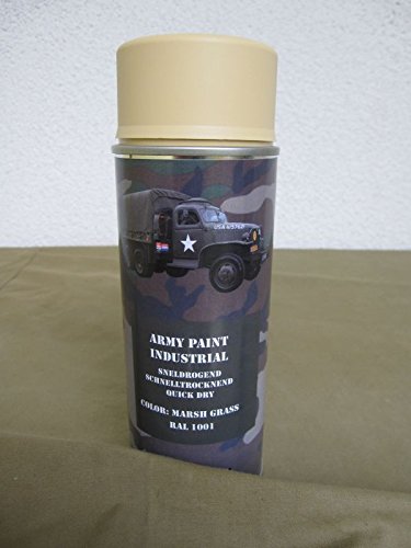 Ferromil Spraydose 400ml (1L-24,75€) US Army Marsh Green RAL1001 WK2 Oldtimer US Car von Fosco