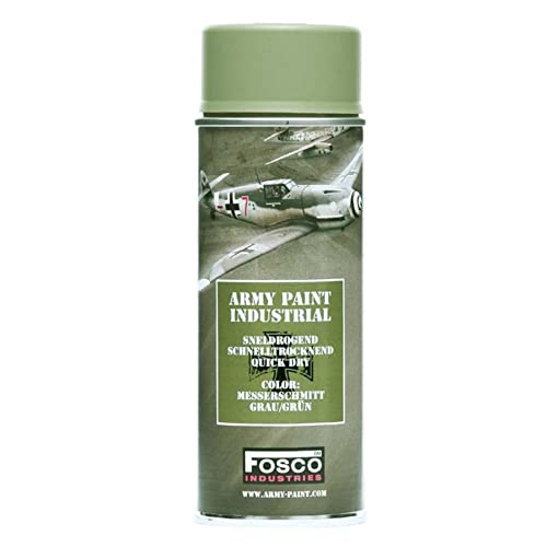 Fosco Army Farbspray Dosen - 400 ml, Farbe:Messerschmitt Grau/Grün von Fosco